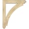 Ekena Millwork Thorton Arts and Crafts Rough Sawn Bracket w/ Offset Brace, Douglas Fir, 6"W x 30"D x 36"H BKT0604X30X36THR03RDF - alternate 3